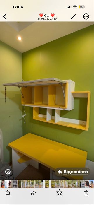 Дитячі меблі для дівчинки від Командор