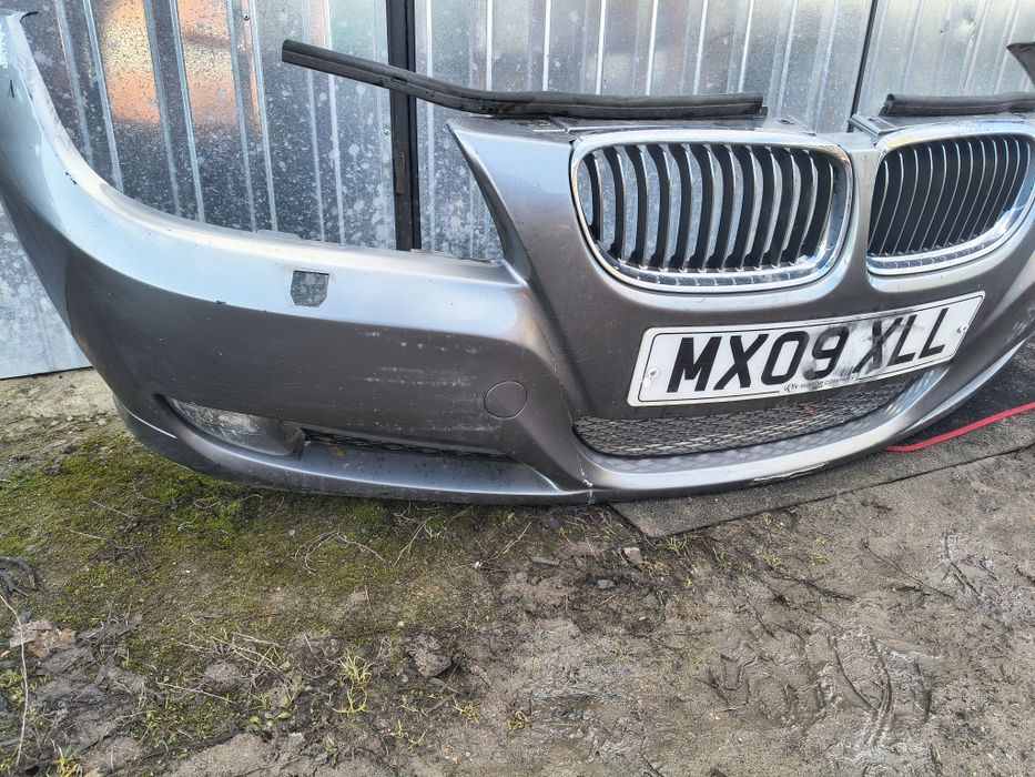 Zderzak przód BMW E90 E91 Do naprawy SPACEGRAU A52 Wysyłka