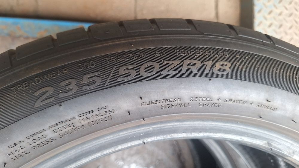 Opony 235/50/18 Hankook venture S1evo³ lato