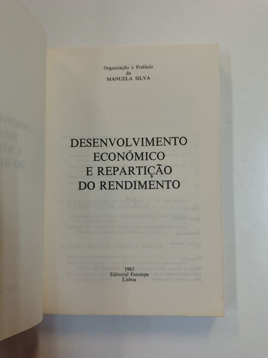 Desenvolvimento económico e repartição do rendimento