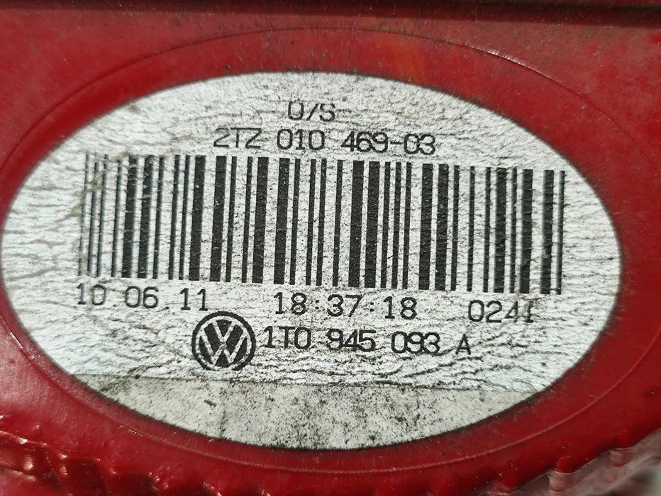 Farolins de mala originais VW Touran 1T3