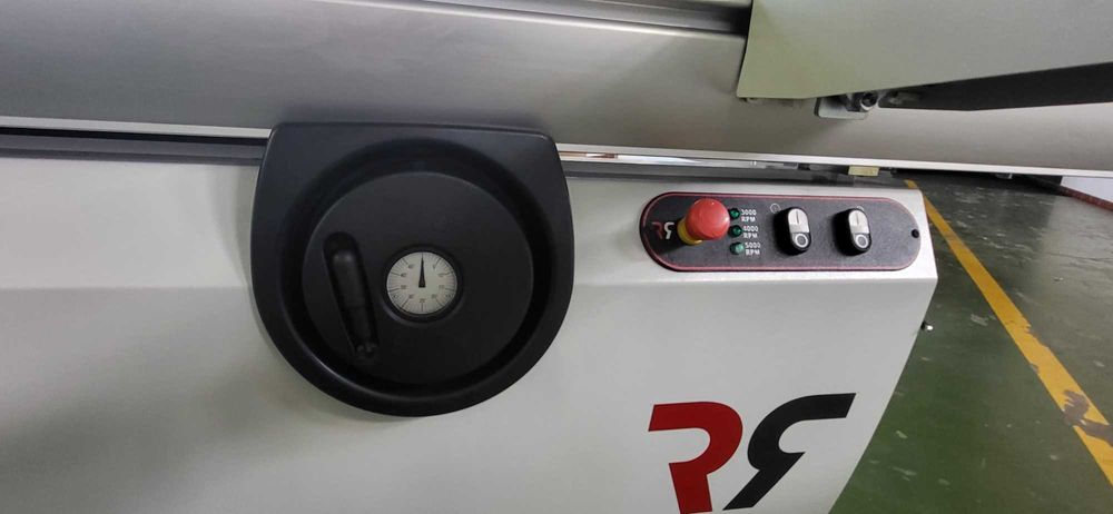 Piła, formatowa ROBLAND Z400M + START/STOP w uchwycie wózka