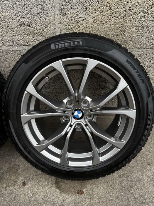 Oryginalne Koła Zimowe R17 5x112 BMW 3 G20 G21 Opony 225/50/17 TPMS