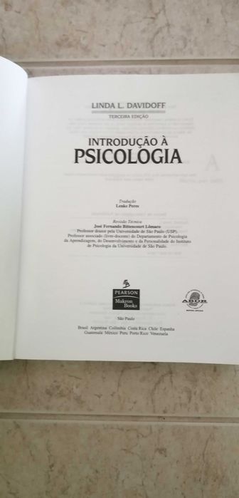 Introdução à Psicologia - Linda L. Davidoff