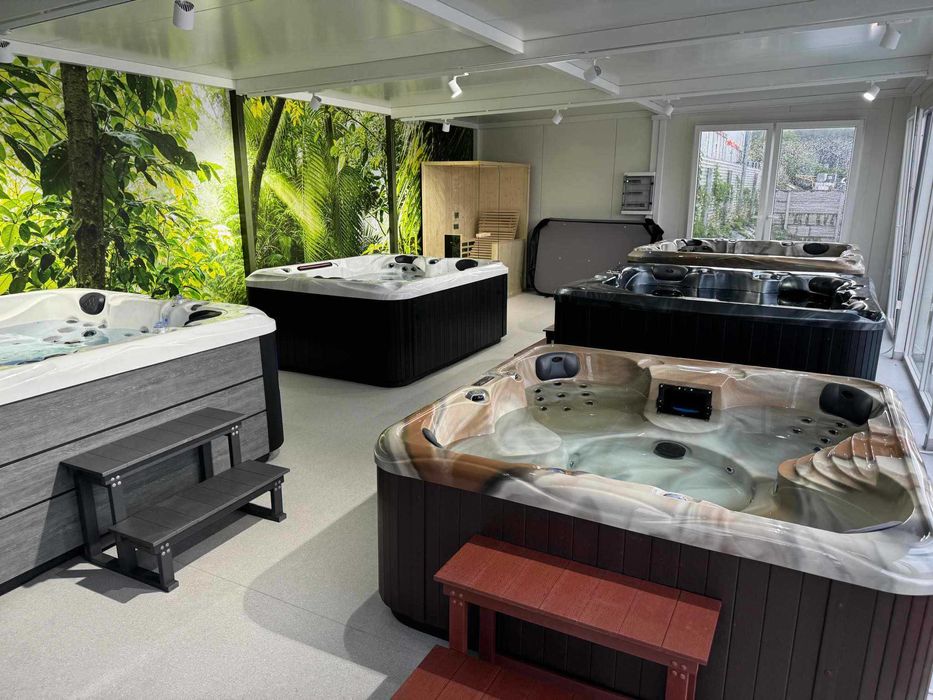 Jacuzzi z hydromasażem wanna ogrodowa luksusowe SPA dla 3,4,5,6 osób