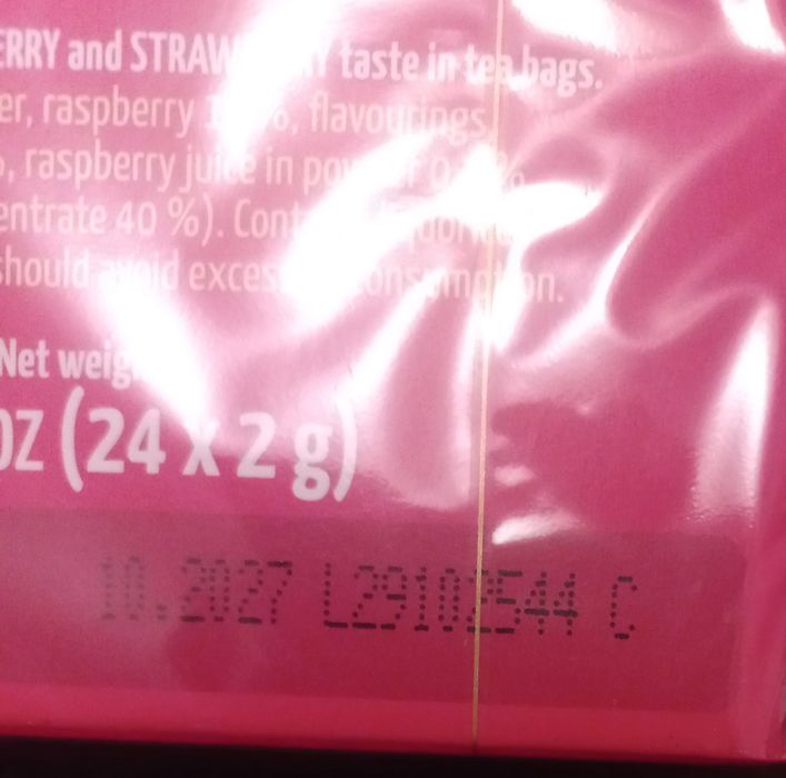 Herbata Loyd maliny i truskawki