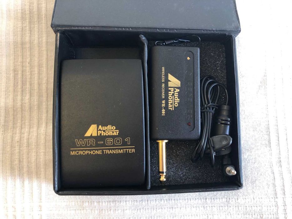 Microfone sem fios Audio Phonar WR-601 - SO HOJE