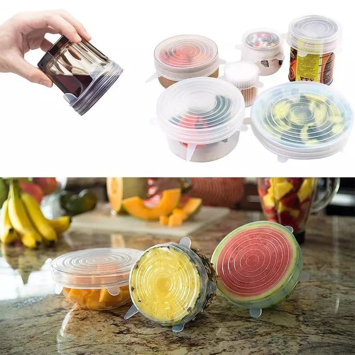 Tampas silicone multi funções .