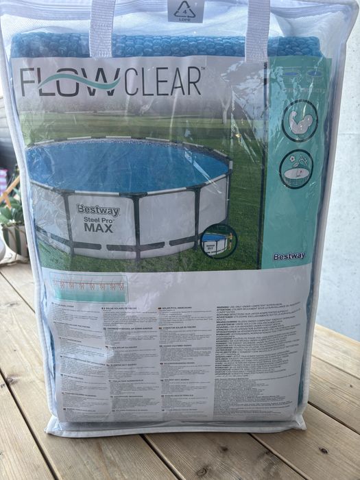 Cobertura Solar Bestway Flowclear – Nova (Nunca Usada)