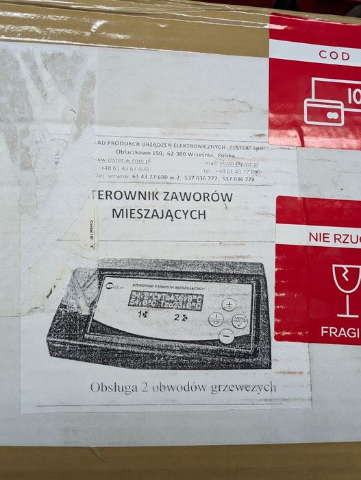 Regulator sterownik zaworów mieszającego 3D 4D ELSTER