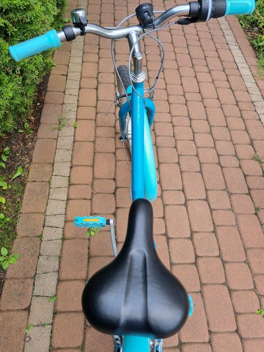 Rower decathlon Btwin original 500 24'' Turkusowy