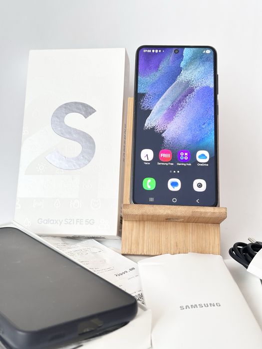6/128Gb SAMSUNG S21 FE 5G Відмінний стан! Гарантія!