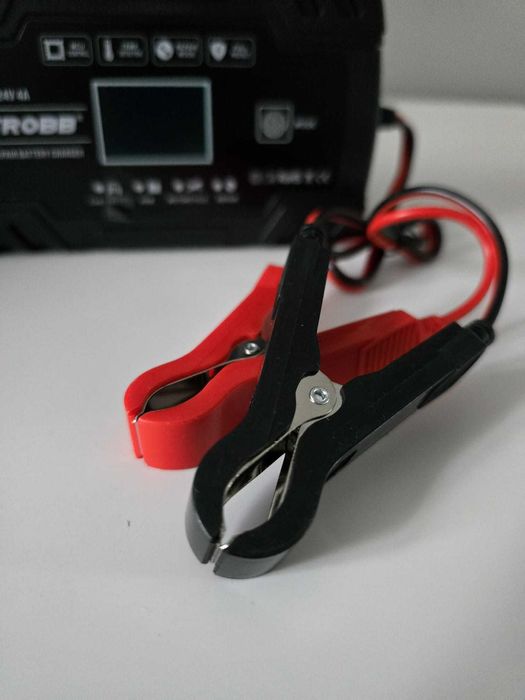 Prostownik Automatyczny z Funkcją Naprawy Ładowarka Akumulatora LCD