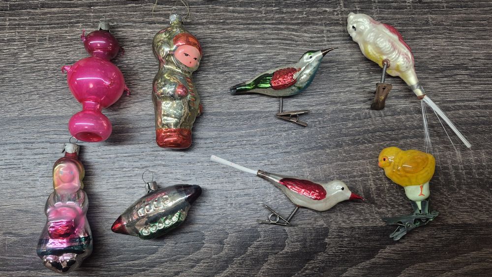 Ёлочные игрушки Малютка СССР