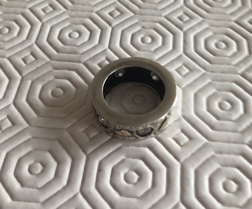 Anel prata e ouro Brior