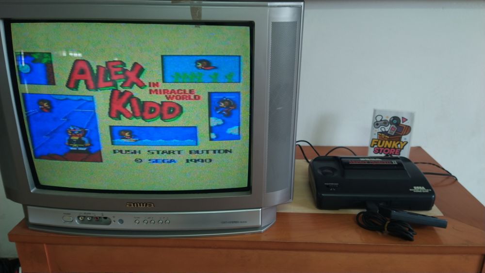 Sega Master System II com caixa original