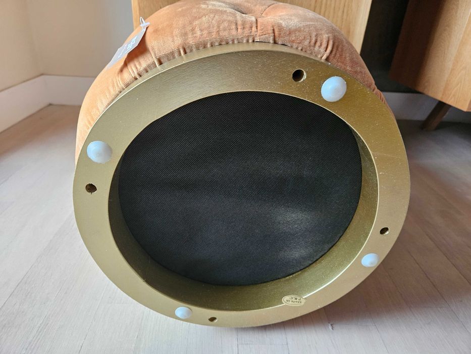 Pufa okrągła ochra