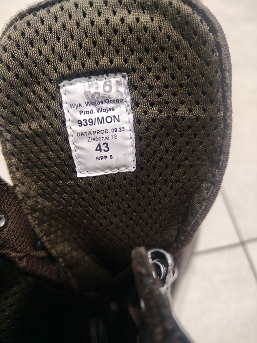 Buty wojskowe Demar 939/MON