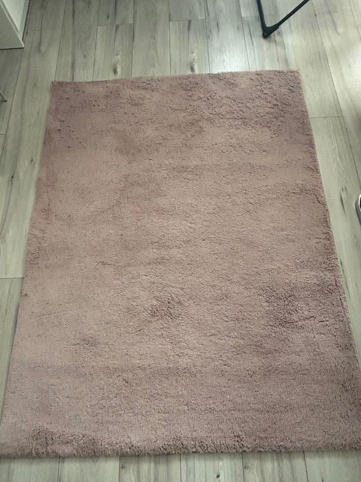 Dywan 160x120 pudrowy róż