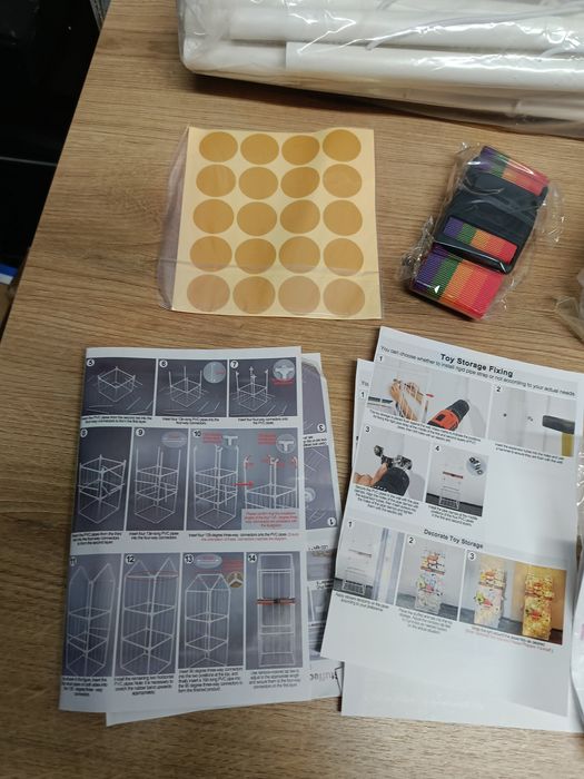 Schowek na pluszaki organizer na zabawki do pokoju dziecięcego