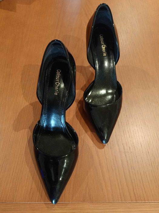 Sapato preto verniz