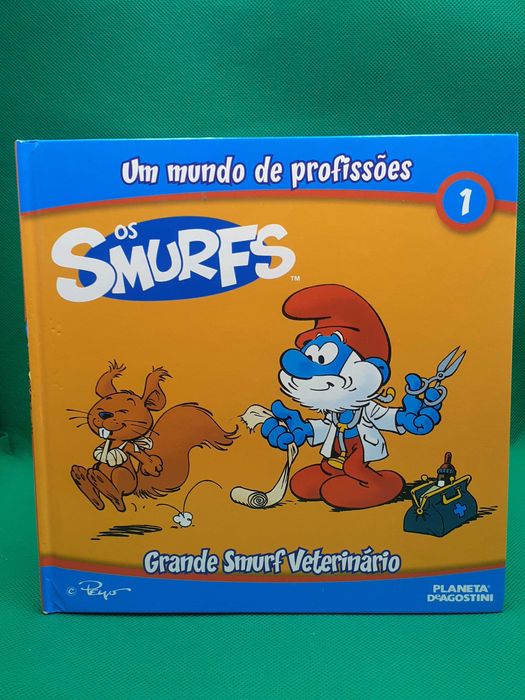 Livro - REF PINF - Xavier Girbau -  Os Smurfs