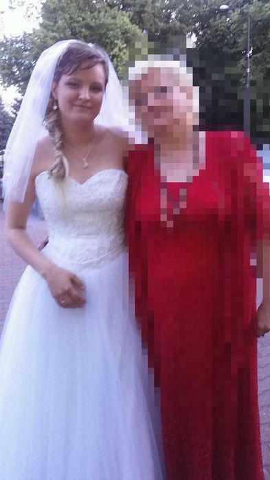 Suknia ślubna księżniczka