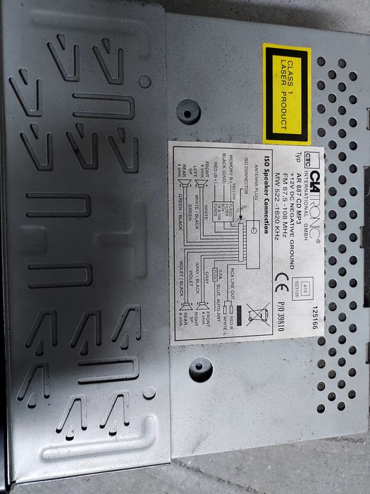 Auto Radio Clatronic CD e MP3
