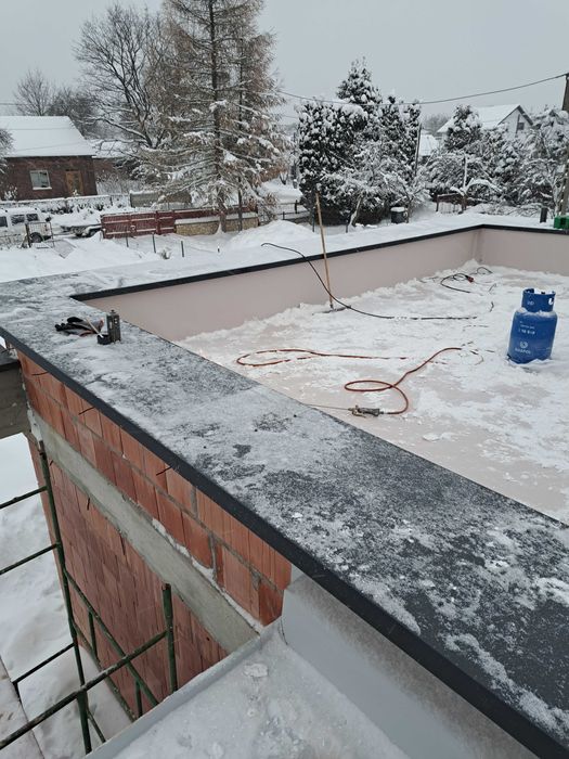 Dachy płaskie membrana pcv