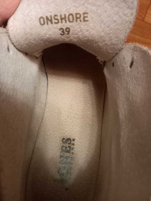 Черевики- дезерти, всередині та зовні натуральна шкіра, ONSHORE, 39
