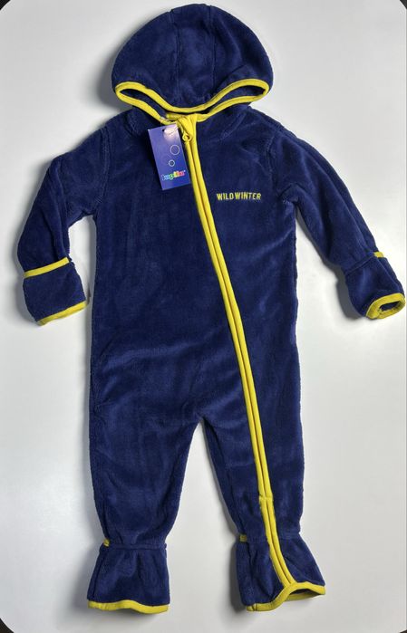 Комбінезон тедді Lupilu  розміри від 62 до 104