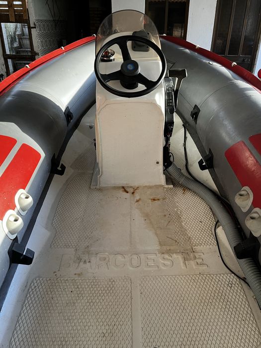 Barco semi-rígido  com motor Honda 40cv