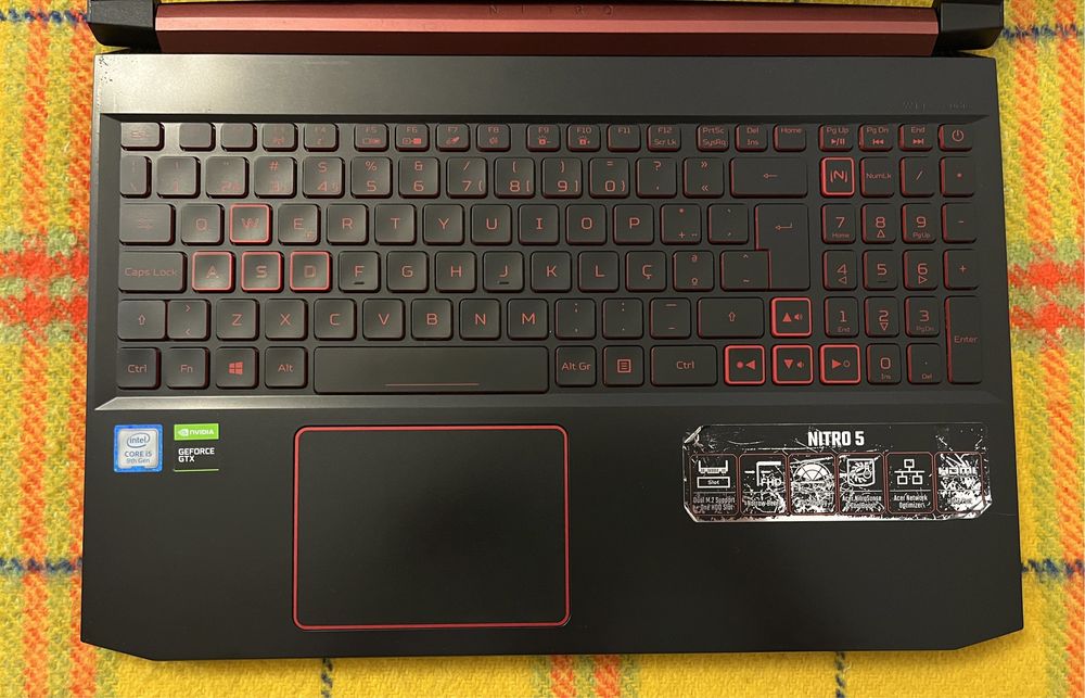 Acer Nitro 5 - Intel Core i5 9th Gen, NVIDIA GTX 1050, 8 GB RAM, 475 GB SSD64751815791107121