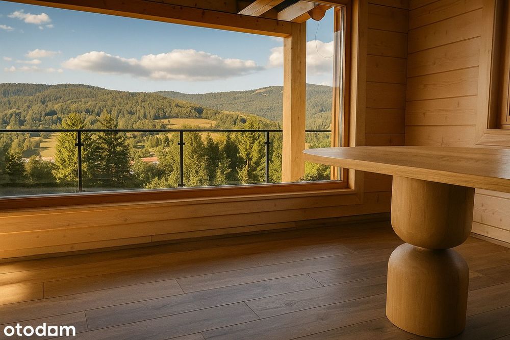 DOM z bali w Beskidach — standard PREMIUM I 254 m²