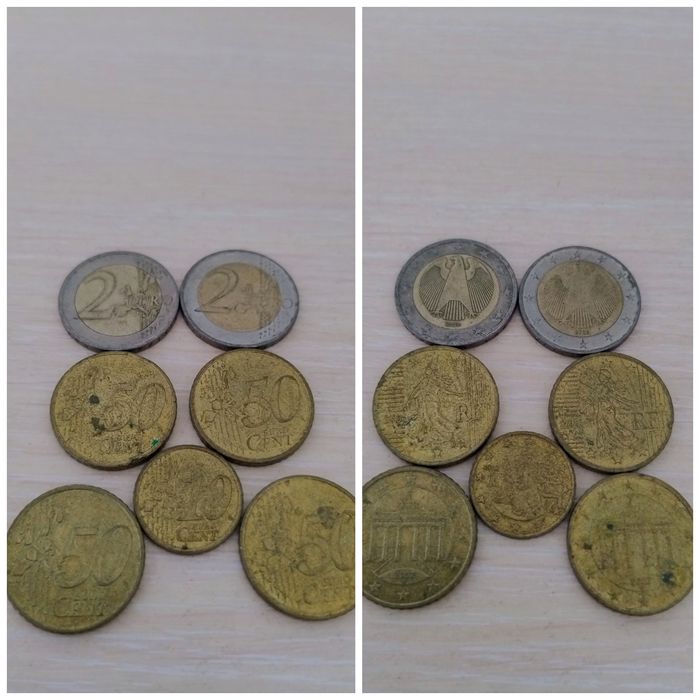 Монеты СССР, Украины и Европы | Рубли, гривны, евро