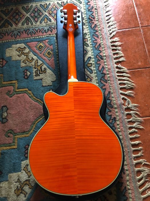 Epiphone Emperor Swingster Orange Sunrise (redução de 100 euros)