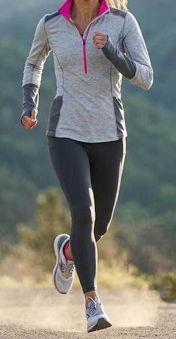 MPG Damska Bluza Termoaktywna 1/4 Zip, Odblaski,  Rozmiar S