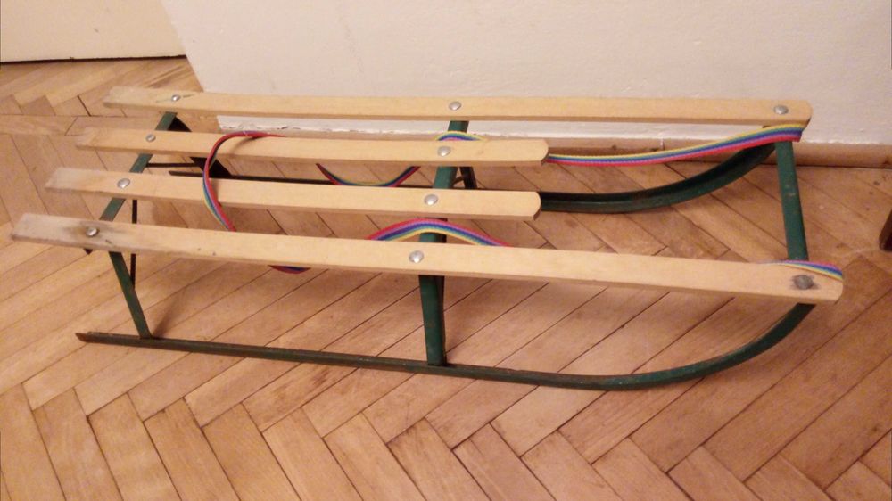 Sanki metalowe solidne klasyczne - okazja!!!