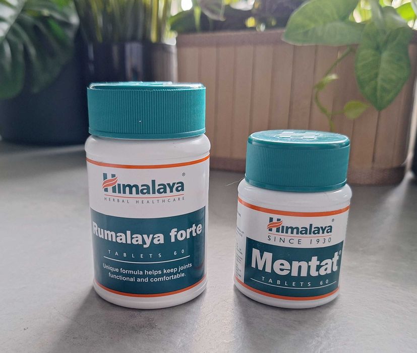 Himalaya Zestaw: Rumalaya Forte + Mentat (Stawy i Pamięć)