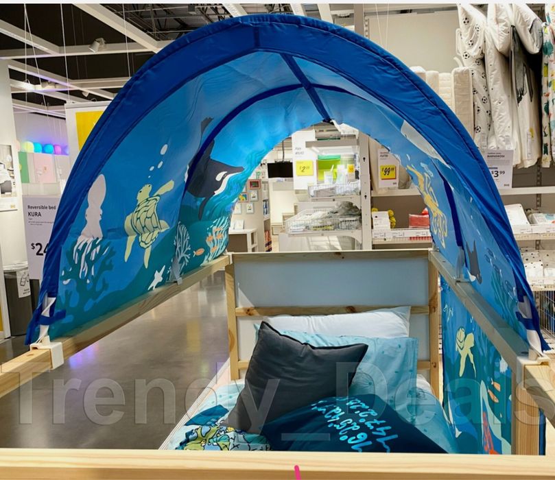 Tenda cama Ikea Kura oceano