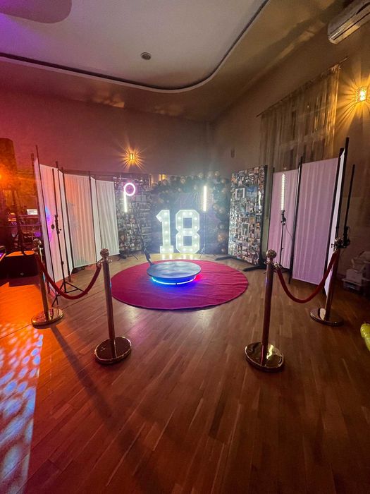 Fotobudka 360 - Uchwyć Chwile w Pełnym Kadrze!