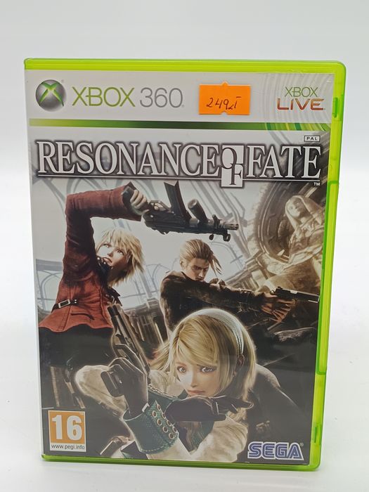 resonance of fate xbox 360 pudełkowa