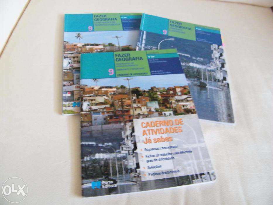 Livros Escolares Geografia 9º ano