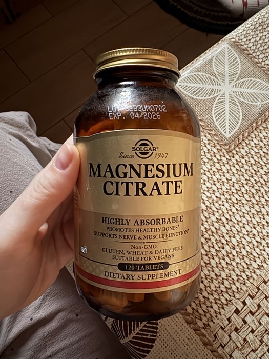 Magnesium citrate , магний