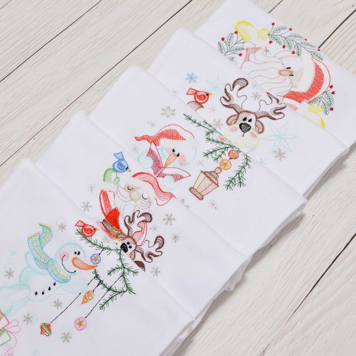 Body święta z imieniem dziecka, haft