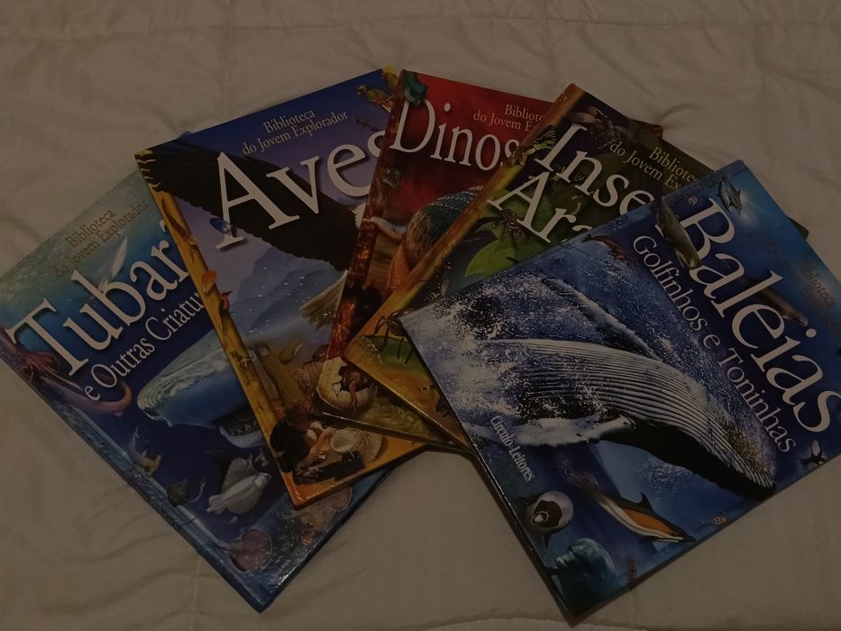 Alguns livros para quem gosta da natureza e expecies de animais
