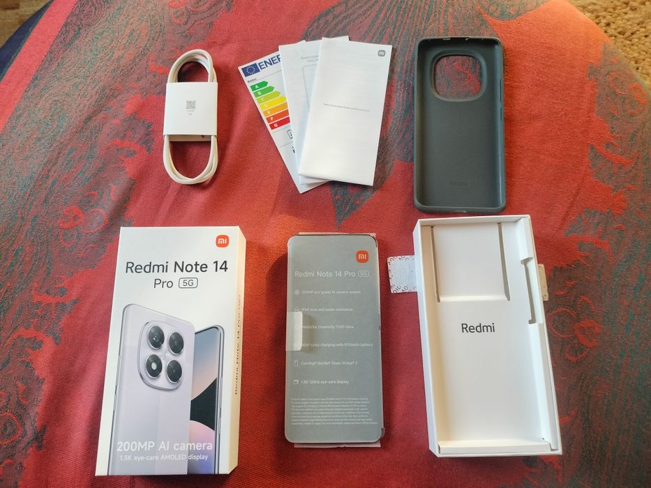 Redmi Note 14 Pro 5G Lavender Purple 8GB Ram 256 GB ROM