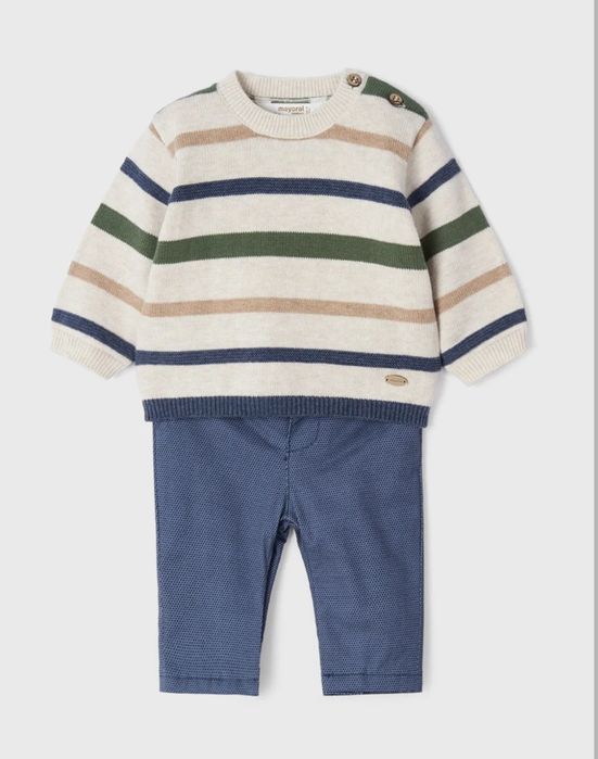 Komplet sweter + spodnie MAYORAL 6-9 miesięcy