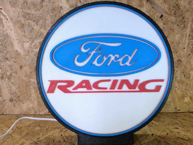 Lightbox Luminaria decorativa Ford Racing