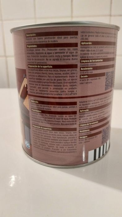Tinta Bondex Acetinada, "Teca"